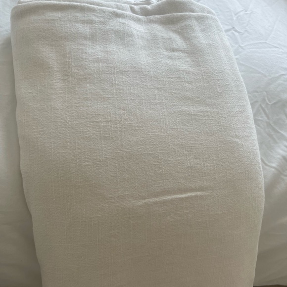 Casaluna Bedding Casaluna Heavyweight Queen Linen Duvet Cover And